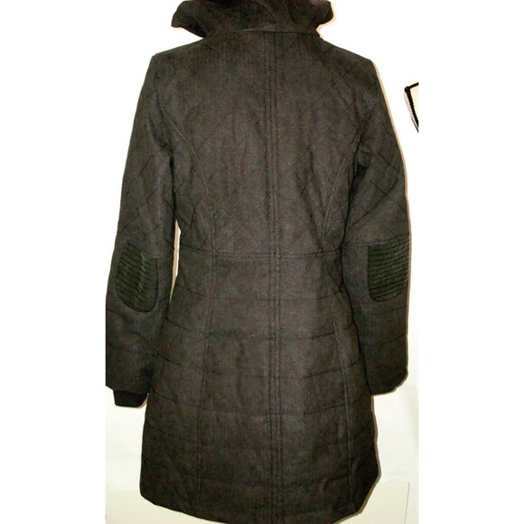 New NWT Prana Inna Dark Gray Womens S Jacket Coat Zip Long Hood Warm Wat… - Picture 11 of 12